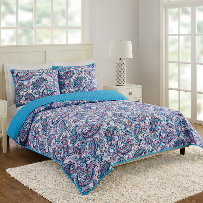 Vera Bradley Haymarket Paisley 3 Piece Quilt Set Wayfair